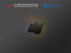 萝卜家园 Ghost Win 10 64位 纯净精简版 V2021.12 官方优化特别版