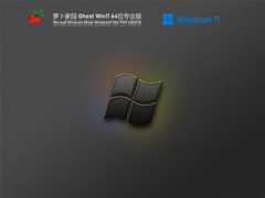 萝卜家园 Ghost Win 11 64位 专业版 V2021.11 官方特别优化版
